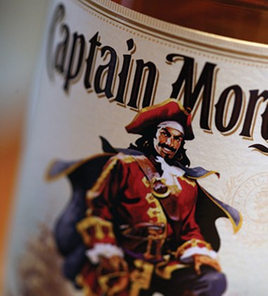 2001 – Close Up Of Captain Morgan Bottle