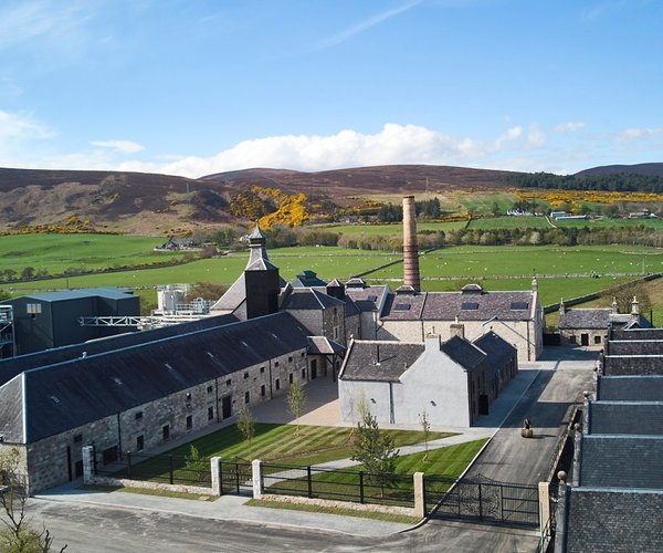 A View From Above Brora Distillery