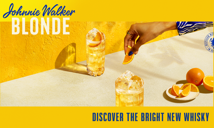 LIGHT AND BRIGHT – SAY HELLO TO JOHNNIE WALKER BLONDE